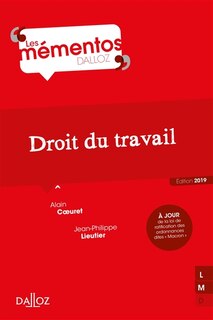 Front cover_Droit du travail