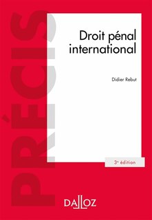 Front cover_Droit pénal international