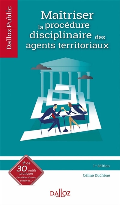 Front cover_Maîtriser la procédure disciplinaire des agents territoriaux