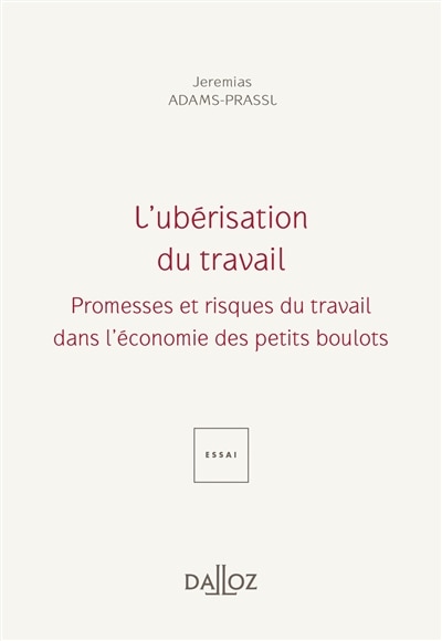 Couverture_L' ubérisation du travail