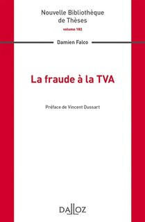 Front cover_La fraude à la TVA