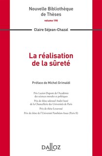 Front cover_La réalisation de la sûreté