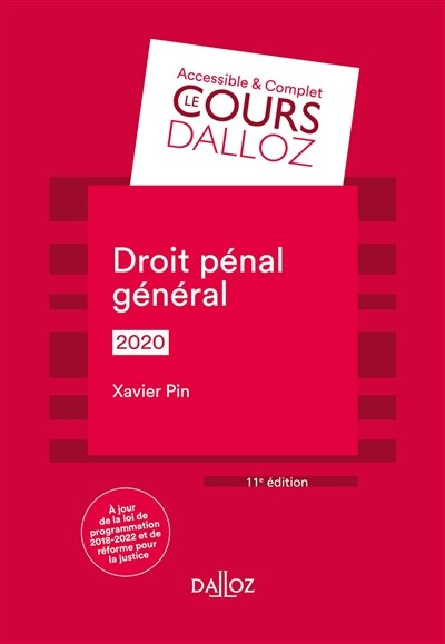 Couverture_Droit pénal général