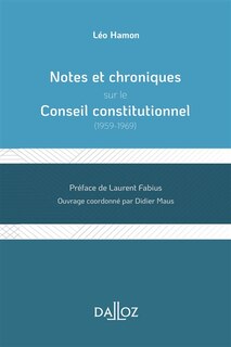 Couverture_Notes et chroniques sur le Conseil constitutionnel