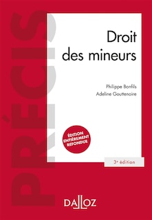 Couverture_Droit des mineurs