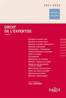 Couverture_Droit de l'expertise : 2021-2022