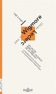 Front cover_Un jalon vers une science de la preuve : la représentation graphique des raisonnements probatoires