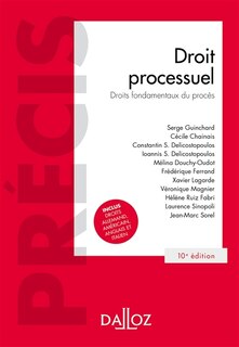 Front cover_Droit processuel