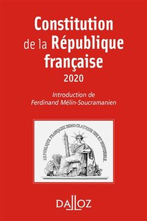 Front cover_Constitution de la République française