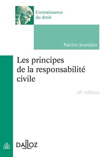 Couverture_Les principes de la responsabilité civile