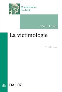 Front cover_La victimologie