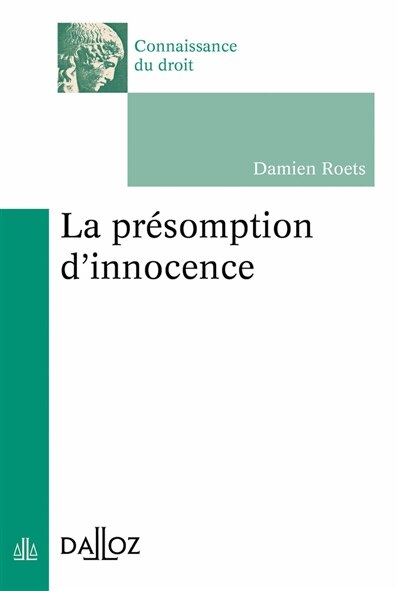 Front cover_La présomption d'innocence