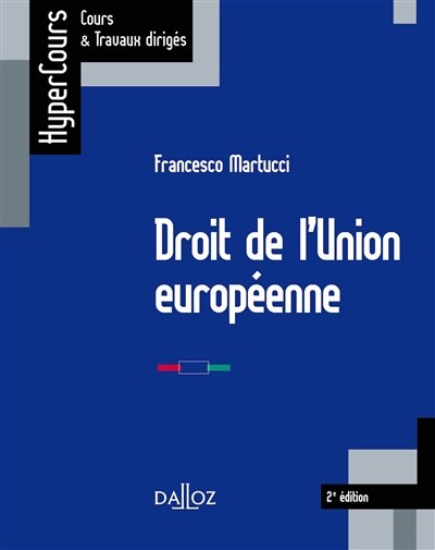 Couverture_Droit de l'Union européenne