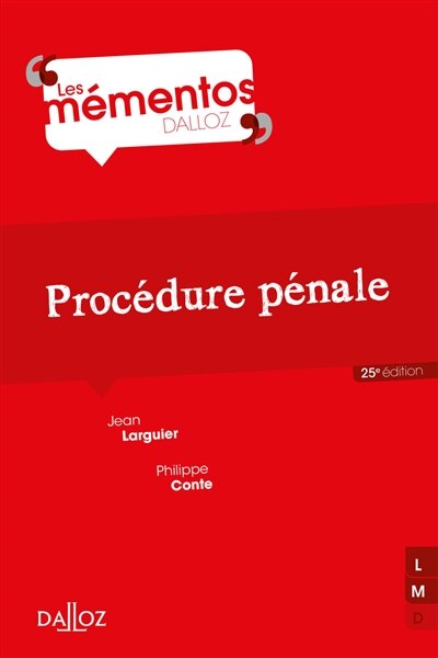 Couverture_Proc&eacute;dure p&eacute;nale