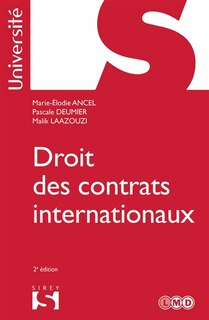 Front cover_Droit des contrats internationaux