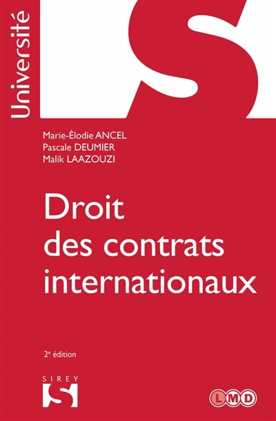 Front cover_Droit des contrats internationaux