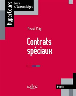 Front cover_Contrats spéciaux