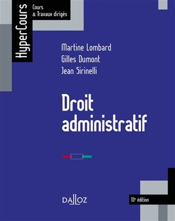 Front cover_Droit administratif