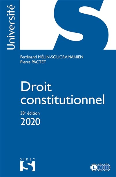 Couverture_Droit constitutionnel 2020