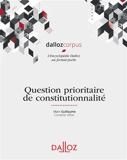 Front cover_Question prioritaire de constitutionnalité