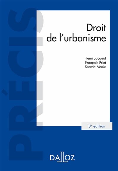 Front cover_Droit de l'urbanisme