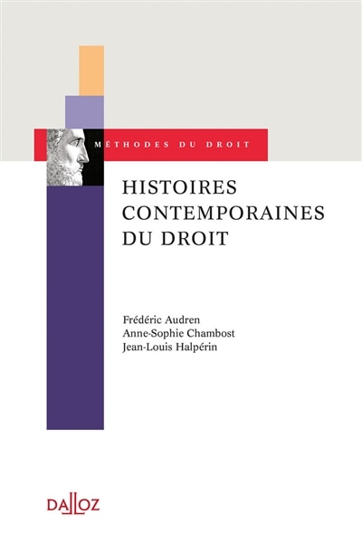 Front cover_Histoires contemporaines du droit