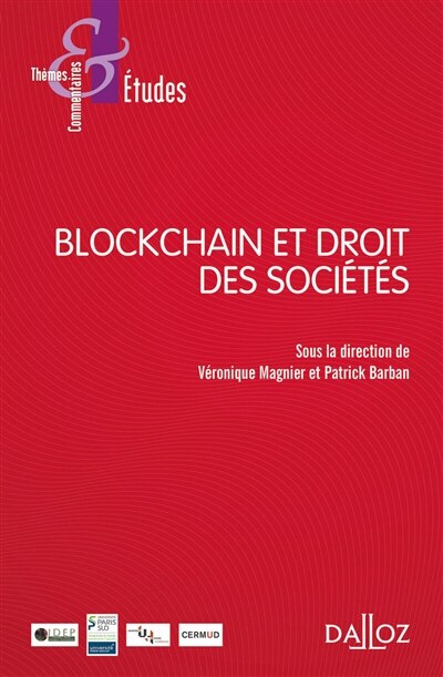 Front cover_Blockchain et droit des sociétés