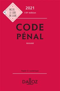 Couverture_Code pénal 2021