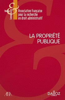 Front cover_La propriété publique