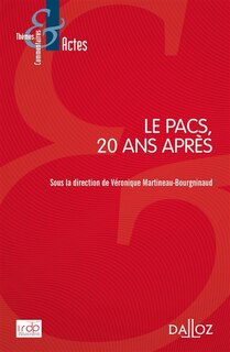 Front cover_Le Pacs, 20 ans après