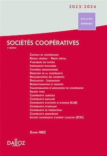 Couverture_Sociétés coopératives 2023-2024