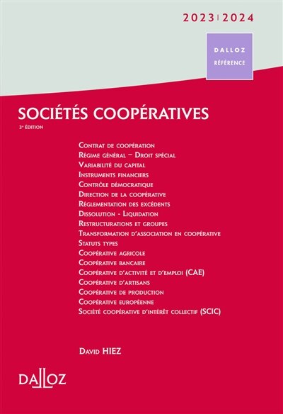 Couverture_Sociétés coopératives 2023-2024