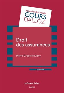 Front cover_Droit des assurances