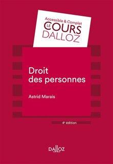 Couverture_Droit des personnes