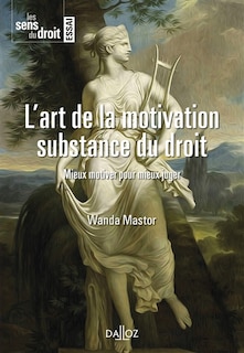 Front cover_L' art de la motivation, substance du droit