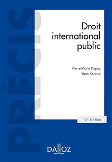 Front cover_Droit international public