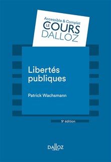 Front cover_Libertés publiques