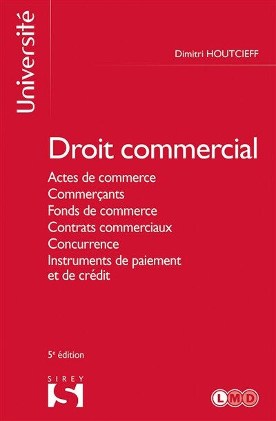 Front cover_Droit commercial