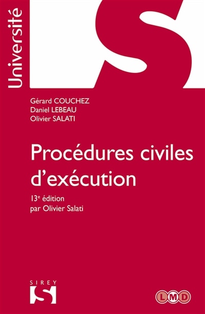 Front cover_Procédures civiles d'exécution
