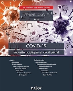 Couverture_Covid-19, sécurité publique et droit pénal