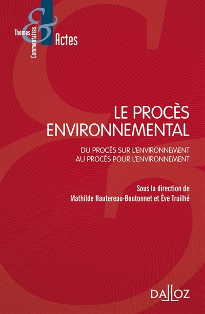 Couverture_Le procès environnemental