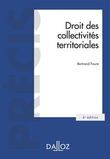 Front cover_Droit des collectivit&eacute;s territoriales