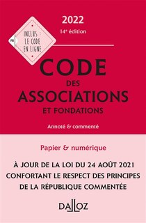 Couverture_Code des associations et fondations 2022