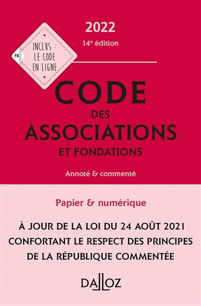 Couverture_Code des associations et fondations 2022