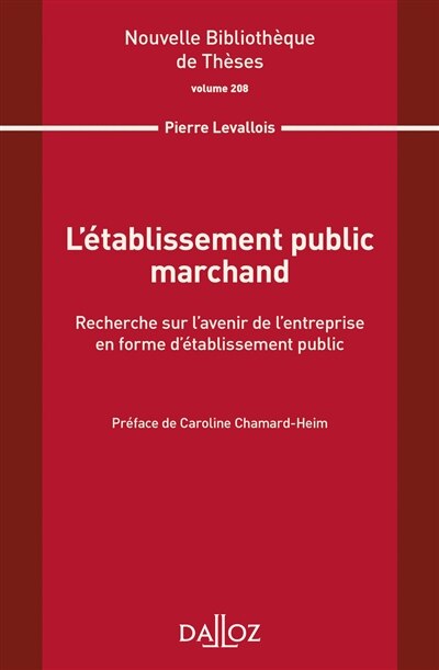 Couverture_L' établissement public marchand