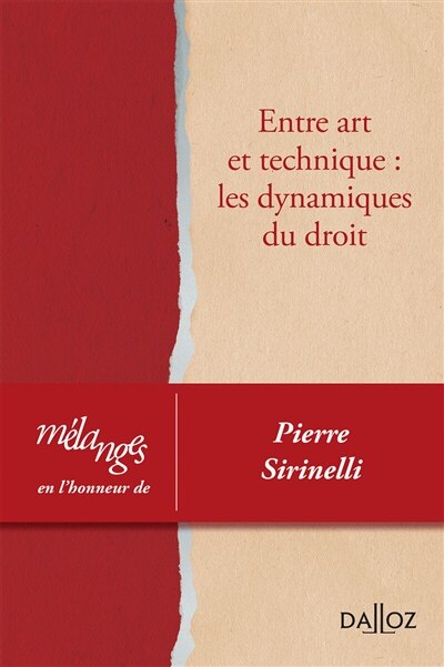 Front cover_Entre art et technique