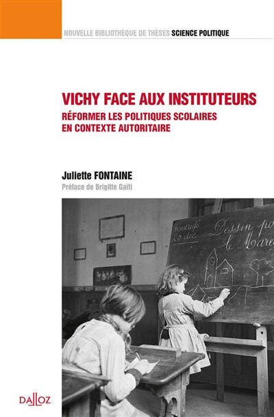 Front cover_Vichy face aux instituteurs