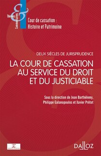 Front cover_La Cour de cassation au service du droit et du justiciable