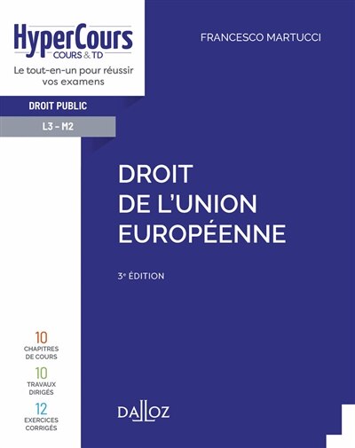 Couverture_Droit de l'Union européenne