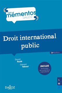 Front cover_Droit international public
